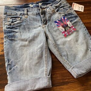 Freestyle jean shorts size 3 NWT